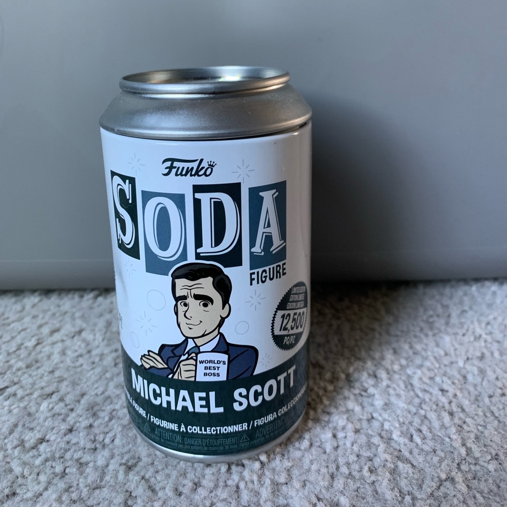 Funko Soda Figure Michael Scott Can